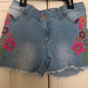 Girls Denim Shorts